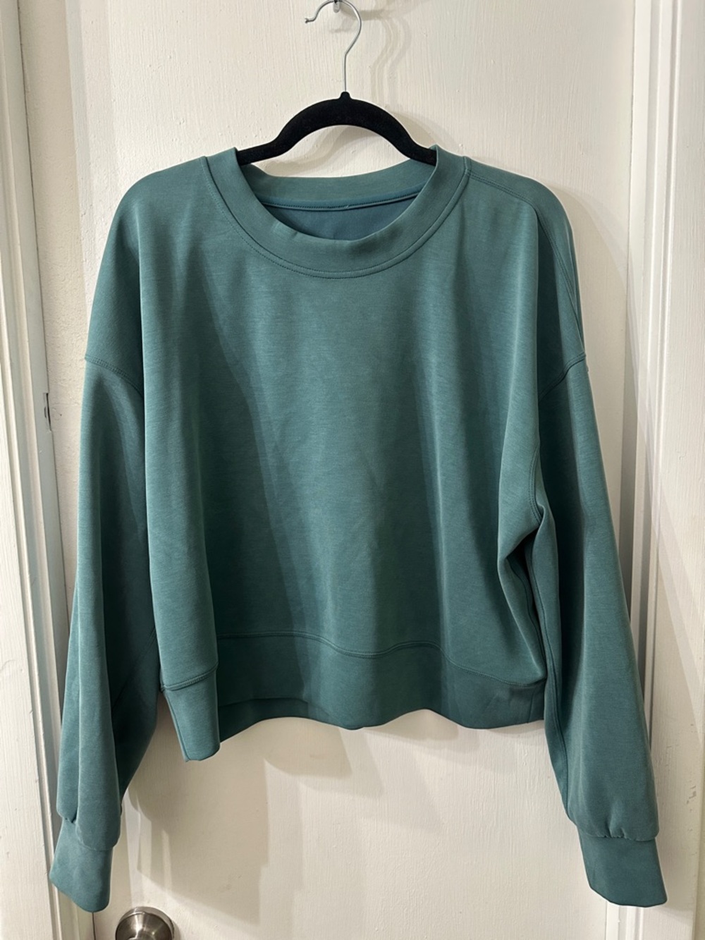 Lululemon Green Brushed Softstream Sweatshirt